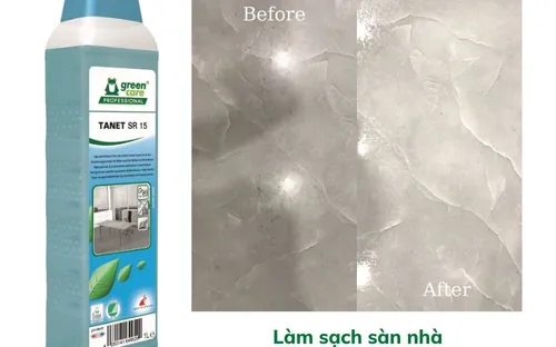 Nước lau sàn & kính tự phân hủy sinh học TANET SR15