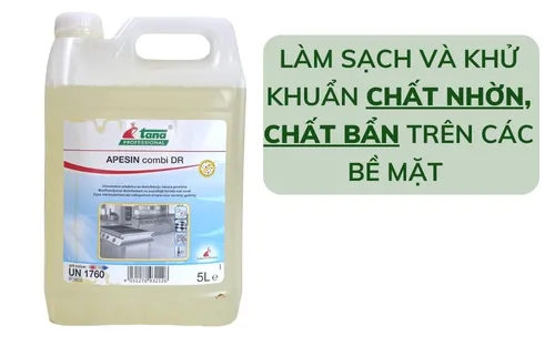 Chất làm sạch và khử khuẩn đa năng APESIN combi DR