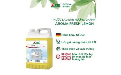 Nước lau sàn hương chanh AROMA fresh  lemon 5L