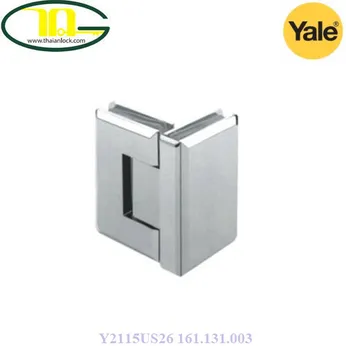 Bản lề phòng tắm Yale Kính - Kính 90 độ Y2115 US26 161.131.003