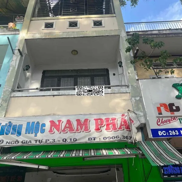Cho thuê Nhà 259 Ngô Gia Tự, P.5, Quận 10, HCM