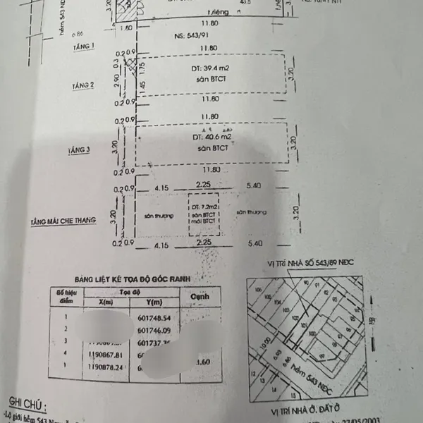 Bán nhà hẻm xe hơi 543/ Nguyễn Đình Chiễu, Quận 3