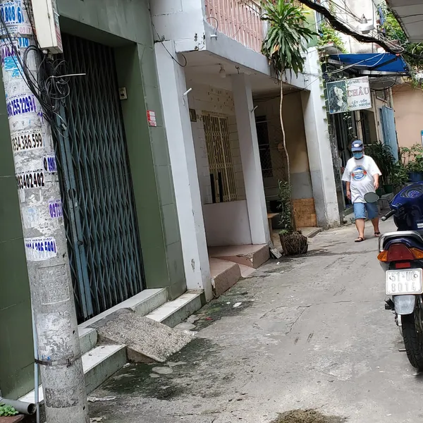 Cho thuê nhà hẻm 513 Điện Biên Phủ, P3, Quận 3
