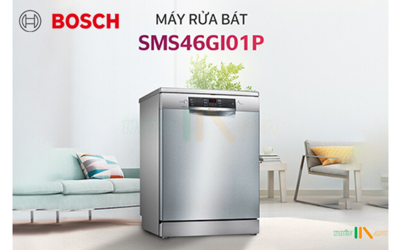 Máy rửa bát độc lập Bosch SMS46GI01P series 4