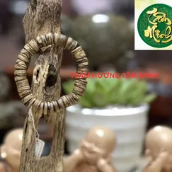 VÒNG NÚT ÁO TRẦM RỪNG 11LY