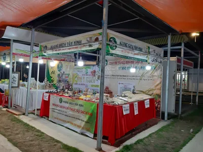 Nhang sạch Tâm Minh có mặt tại hội chợ thương mại cáp treo Núi Sam - Châu Đốc - An Giang