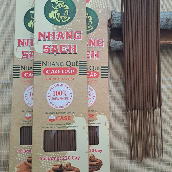 NHANG QUẾ CAO CẤP 30CM (HỘP 220 CÂY)