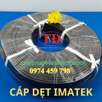 Cáp dẹt Imatek các loại cho cầu trục và thang máy