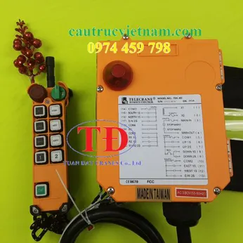 Điểu khiển từ xa cầu trục 8 nút F24-8D