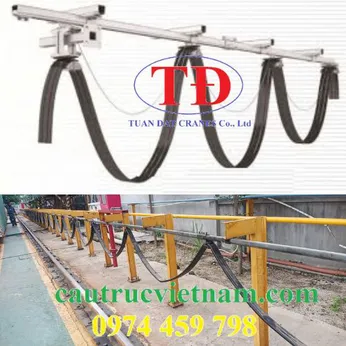 Điện ray C cho cầu trục