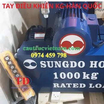 Tay bấm điều khiển cầu trục KG-H06 Hàn Quốc