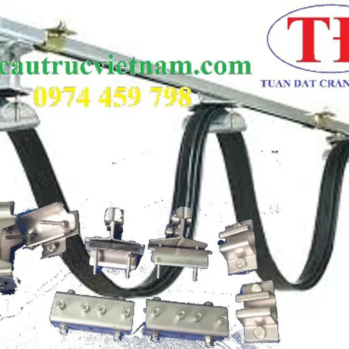 Máng C dẫn cáp cầu trục