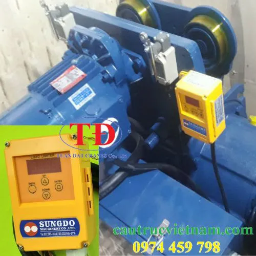 Thiết bị báo quá tải cầu trục Hàn Quốc