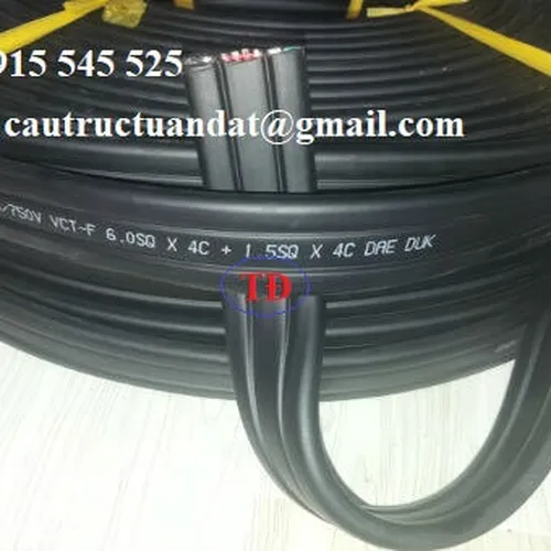 Cáp bẹ dẹt cầu trục