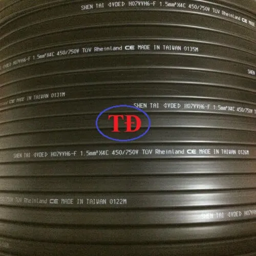 Cáp bẹ dẹt cầu trục