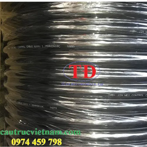 Cáp điều khiển lõi thép 10Cx1.25