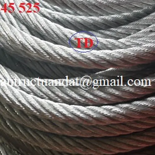Cáp thép chuẩn cho cầu trục