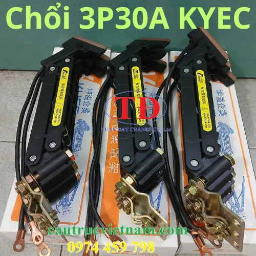 Tay lấy điện cầu trục 3P 30A KYEC.