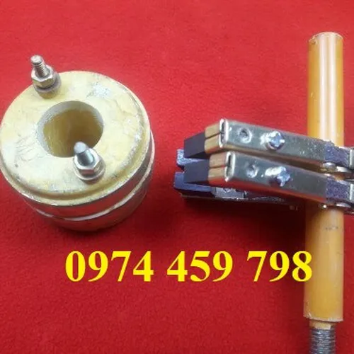 Cổ góp điện chổi than 2 pha