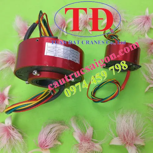 Cổ góp góp điện hộp kín trục 12