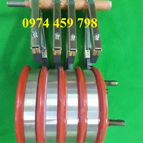 Cổ góp điện chổi than