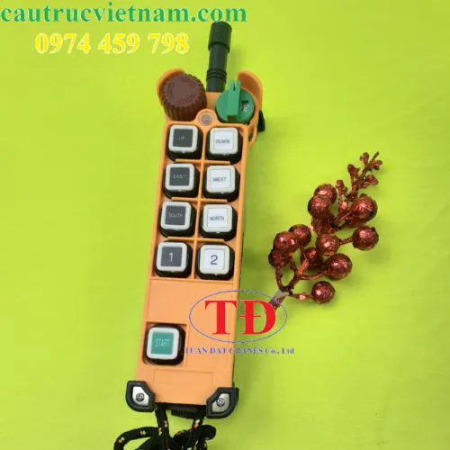 Điểu khiển từ xa cầu trục 8 nút F24-8D