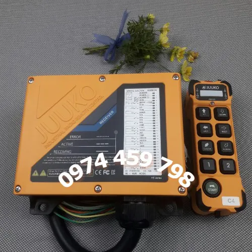 Điều khiển từ xa cầu trục 8 nút (Juuko K800)