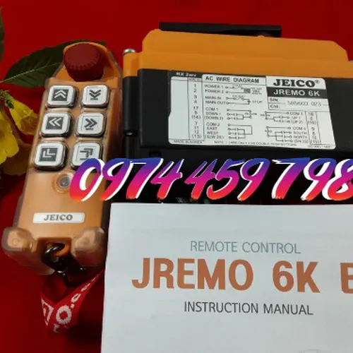 Bộ điều khiển không dây Jeico Jremo 6KB