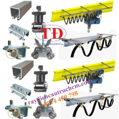 Khớp nối máng C cầu trục