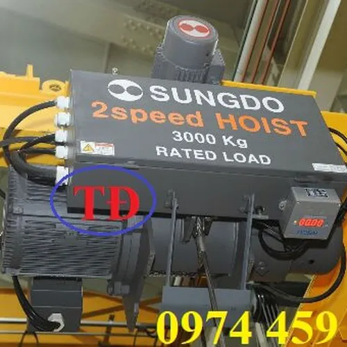 Palang cầu trục hiệu Sungdo