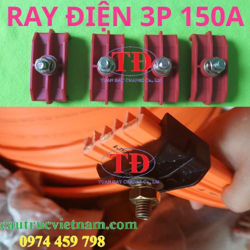 Ray điện an toàn cầu trục 3P 150A