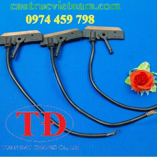Than chổi tiếp điện 60A cho cầu trục