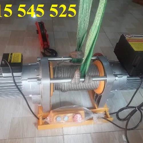 Tời điện dùng cho thang nâng hàng