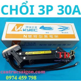Chổi lấy điện cầu trục 3P30A KY-A3703