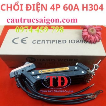 Chổi tiếp điện 4P 60A H304 cho cầu trục