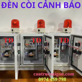 Đèn còi cảnh báo cầu trục 380V