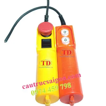 Tay bấm điều khiển cho tời nâng hàng
