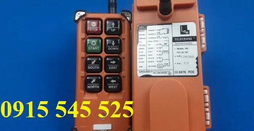 Điều từ xa cầu trục 6 nút Telecrance giá rẻ
