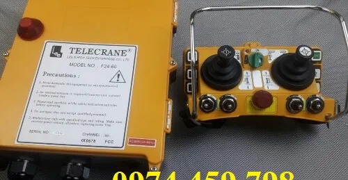 Điều khiển từ xa cầu trục Telecrance F24-60 là gì?