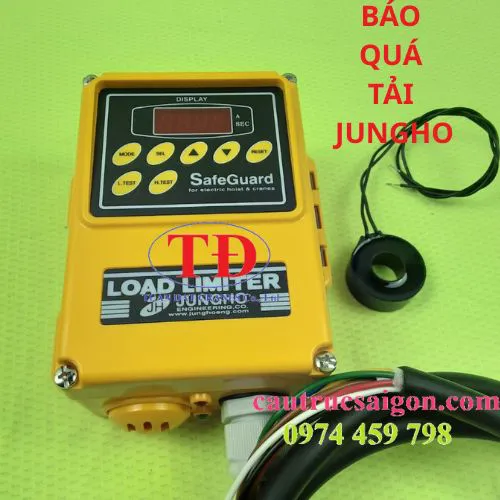Báo quá tải cầu trục Jungho Hàn Quốc