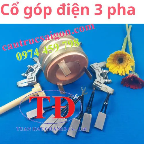 Bộ cổ góp điện 3 pha