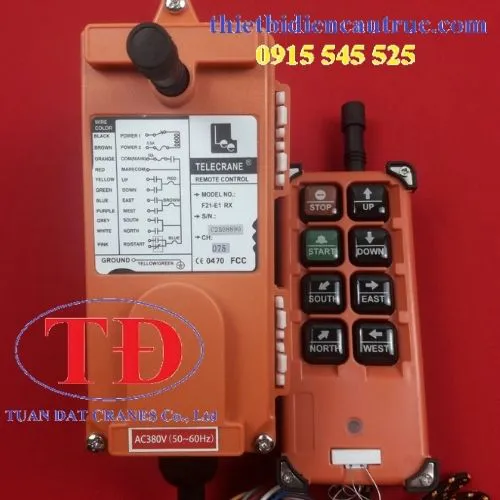 Điều khiển từ xa 8 nút model F21-E1B