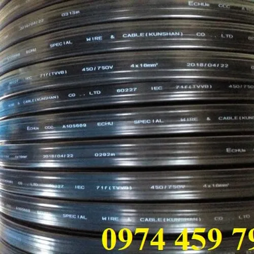 Cáp dẹt cầu trục trên ray C