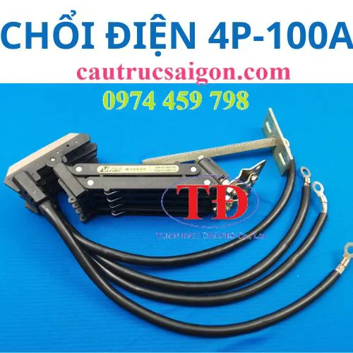 Chổi tiếp điện cầu trục 4P-100A
