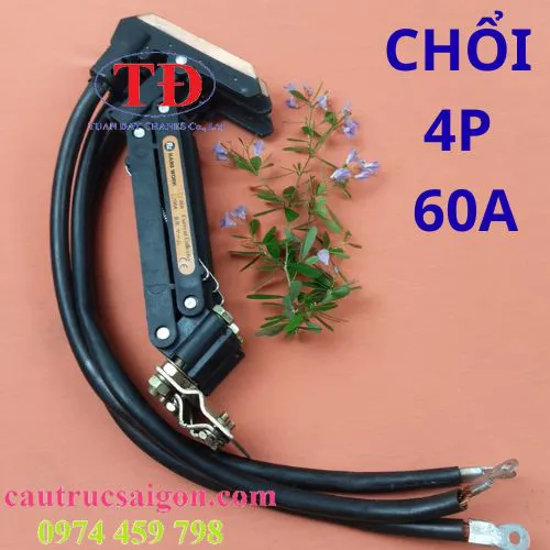 Tay lấy điện cầu trục 3P-100A Hard Work