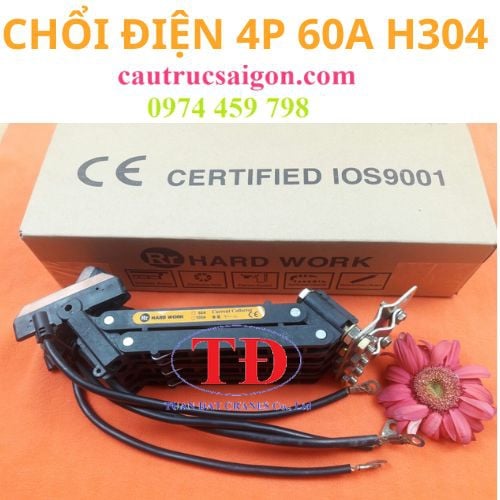 Chổi tiếp điện 4P 60A H304 cho cầu trục