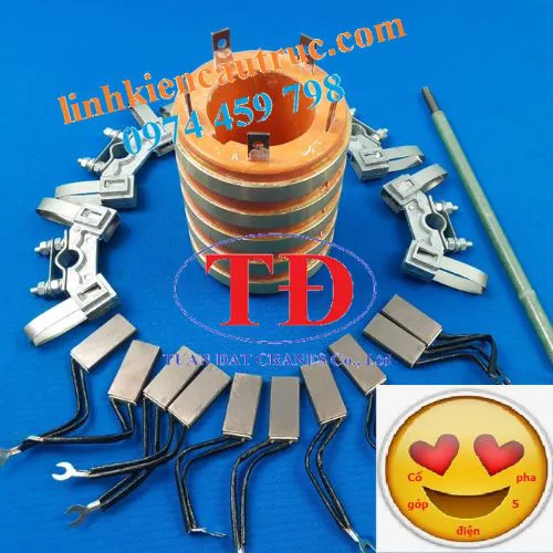 Vành góp điện 5 pha