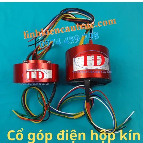 Cổ góp điện 3 pha hộp kín
