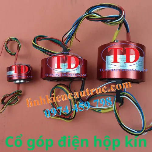 Cổ góp điện 3 pha hộp kín
