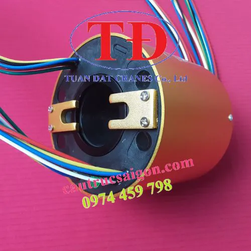 Cổ góp điện hộp kín 18 pha